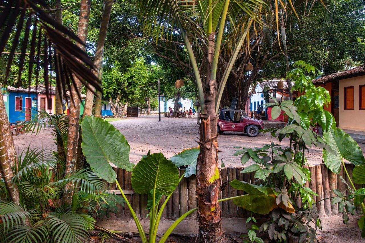Pousada Da Praca Caraíva Eksteriør bilde